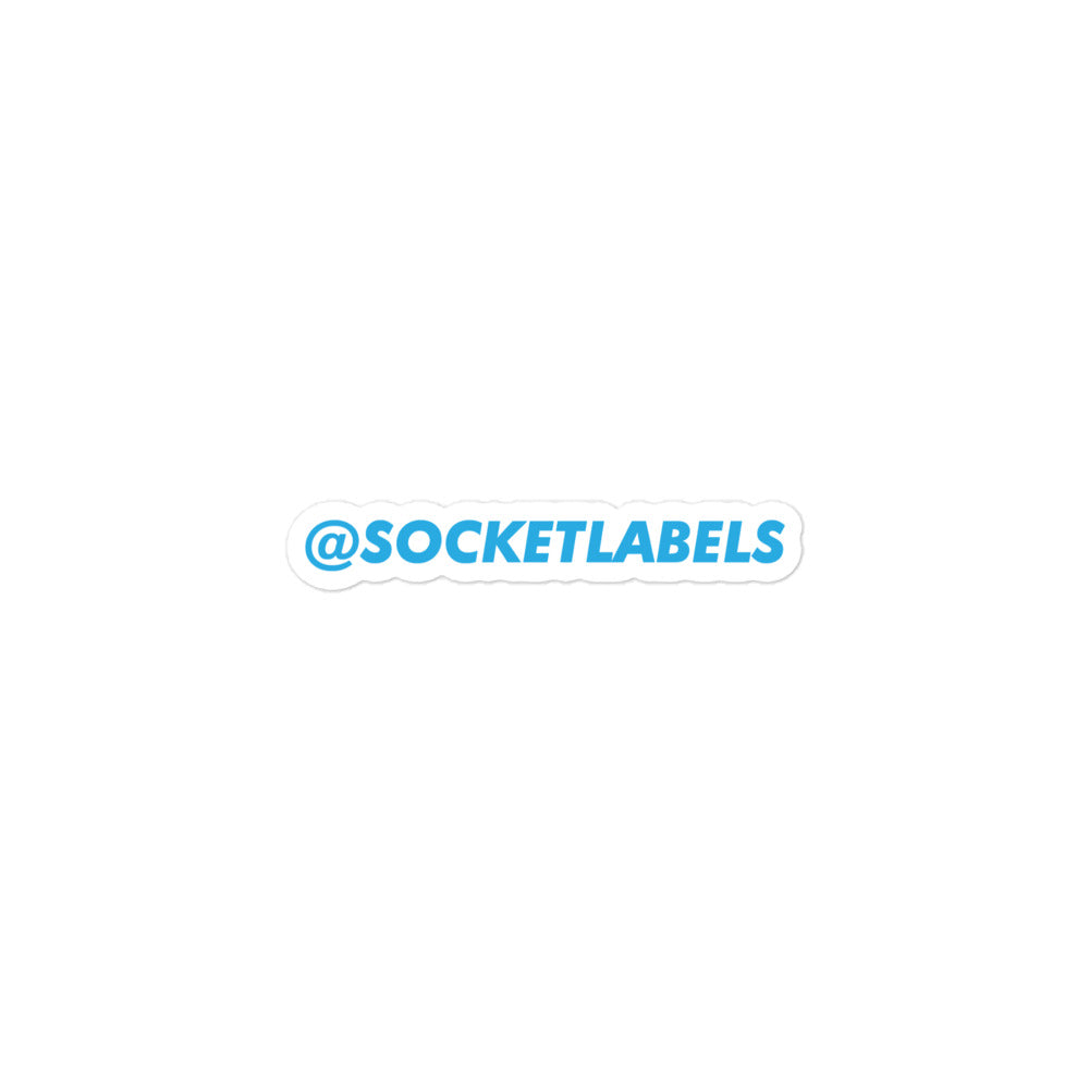 @Socket Labels stickers