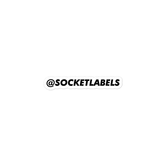 @Socket Labels stickers